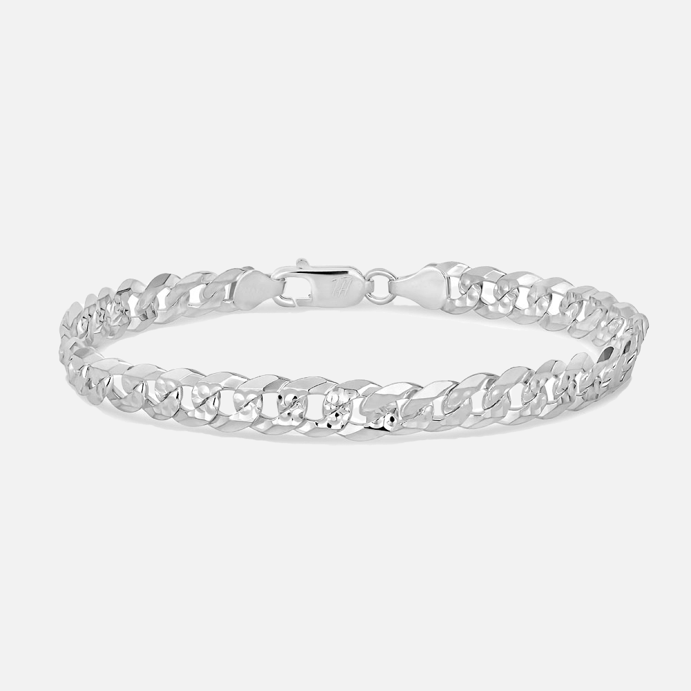 Teddy Howler Curb SF Pave' Bracelet