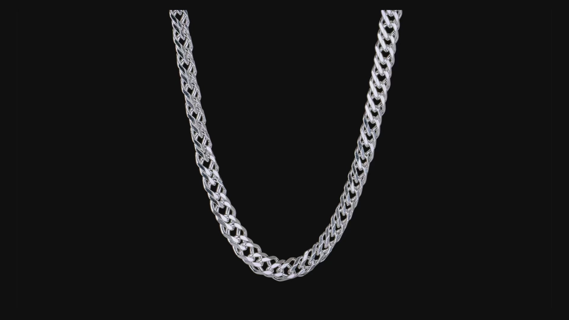 Double Link Chain Necklace